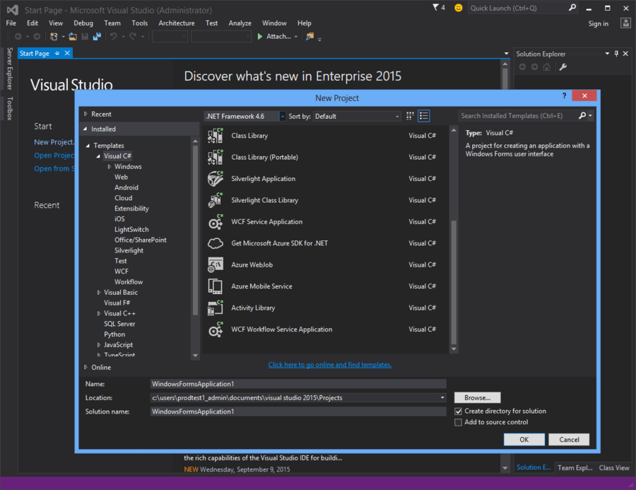 Microsoft Visual Studio Tools